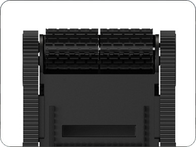 Двойные роликовые щетки