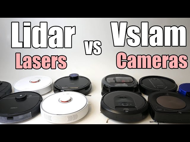 LiDAR против робота-пылесоса vSLAM