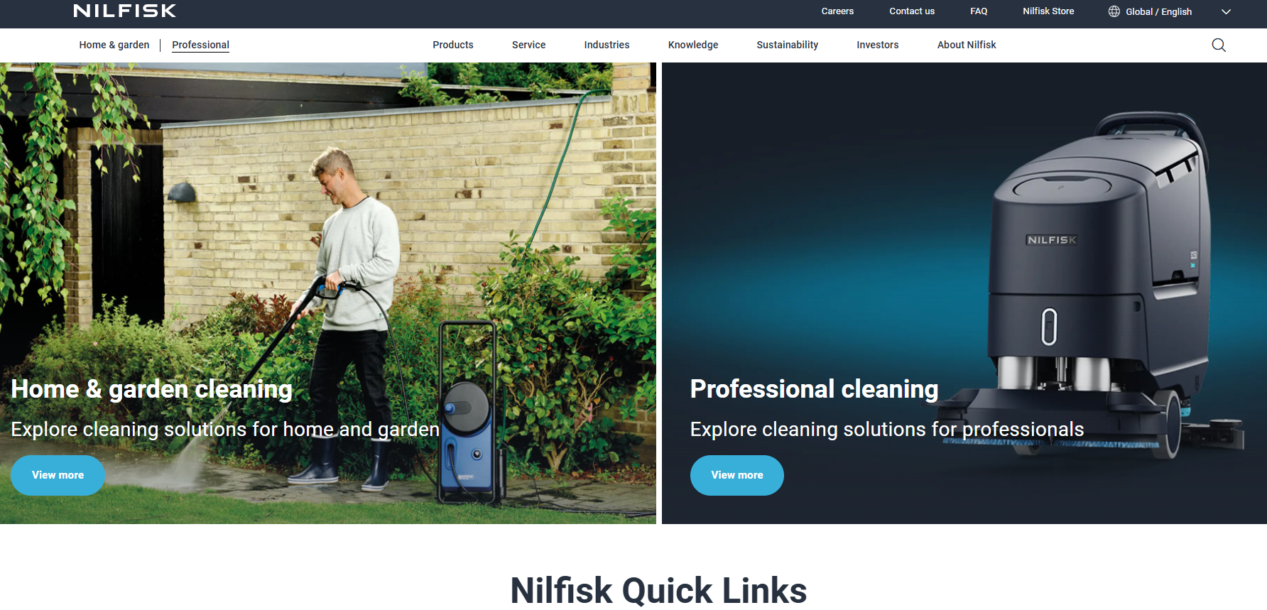 Nilfisk: признанный лидер в области качества