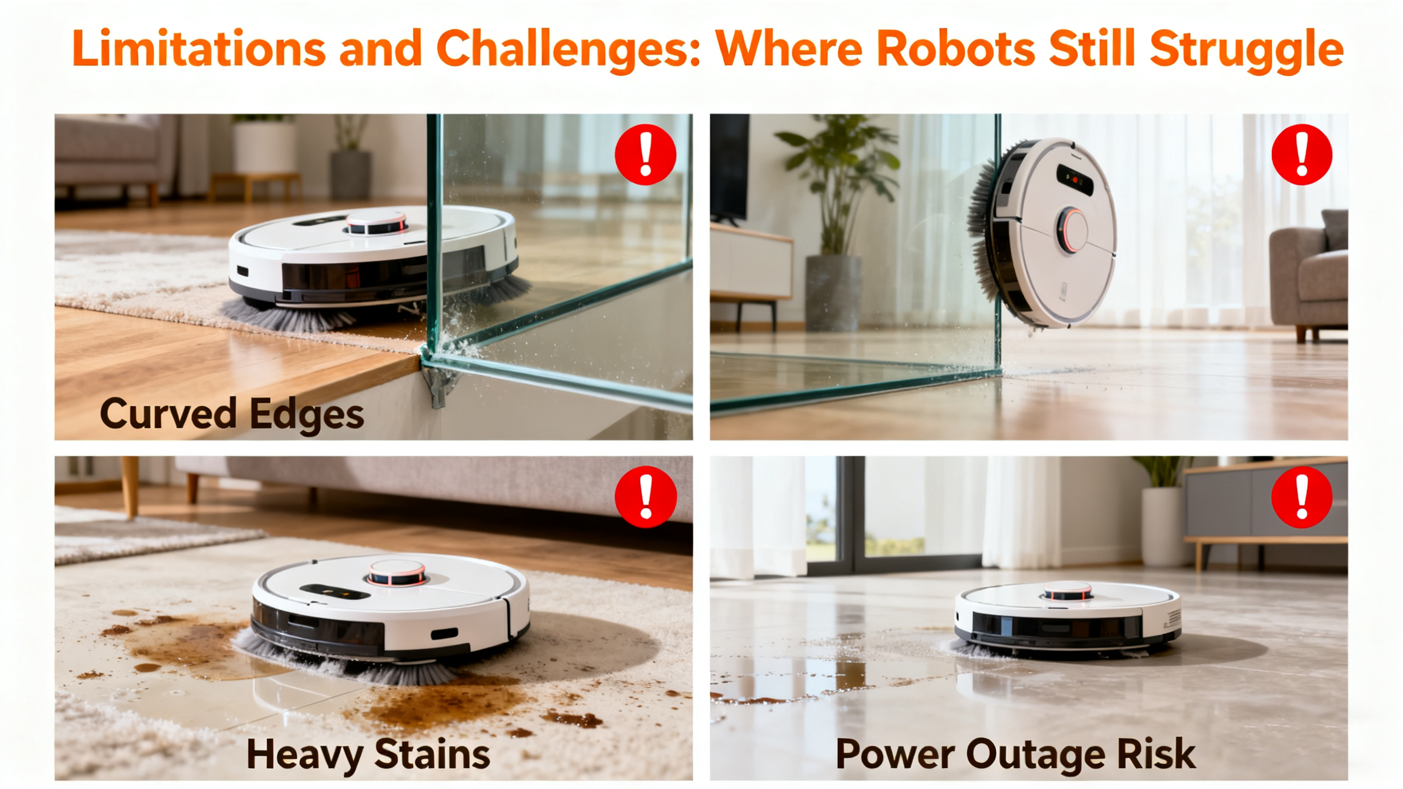 Ограничения и проблемы: где роботы все еще борются