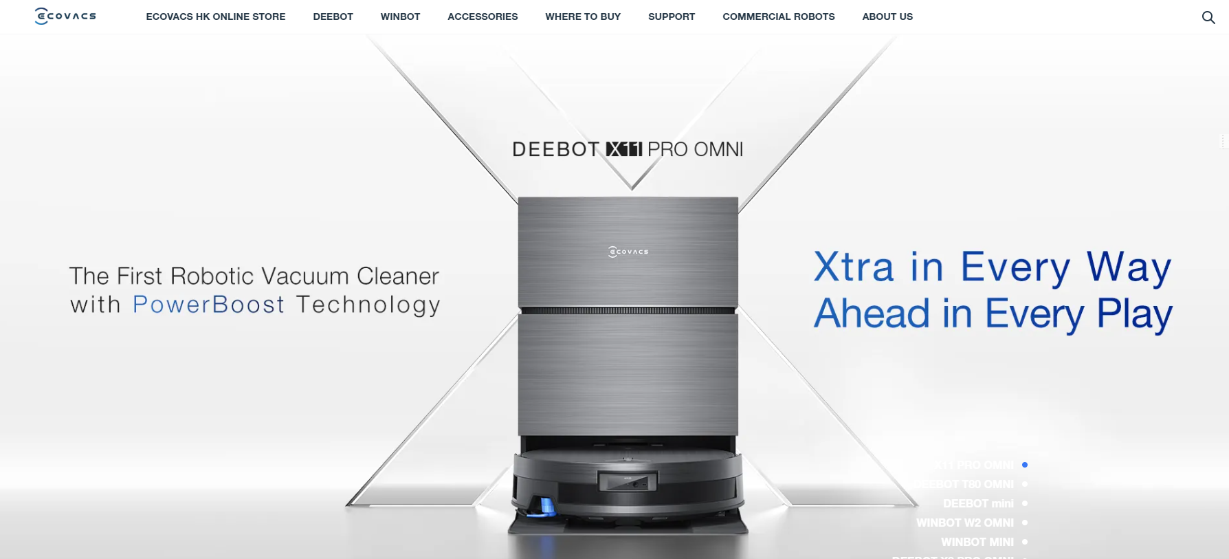 Производитель автоматического средства для мытья окон Ecovacs