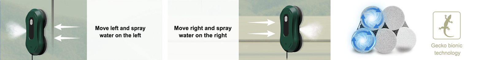 Wiping Bilateral Atomization Sparying