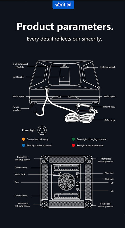 Автоматический робот для мытья окон