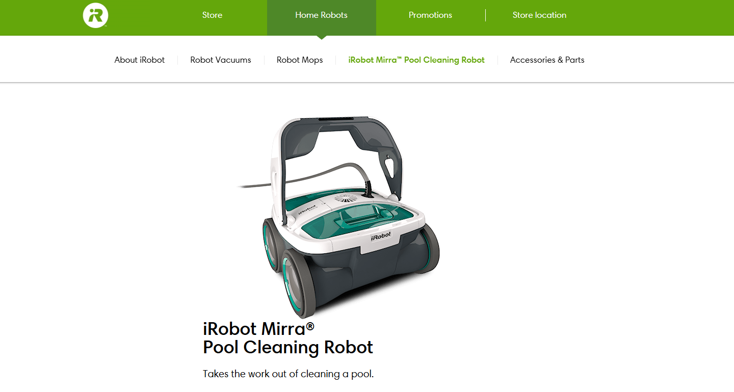 Irobot Robotic Pooler