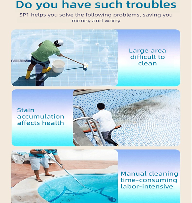 Беспроводной роботизированный очиститель бассейна